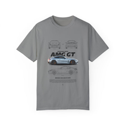 Mercedes AMG GT Unisex Garment-Dyed T-Shirt - Car Enthusiast Apparel