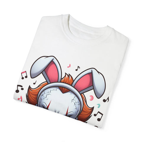 Easter Bunny Rock Star T-Shirt - Unisex Garment-Dyed Tee