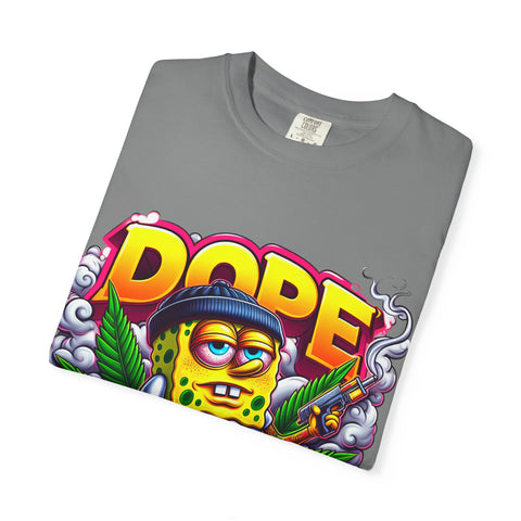 Retro Dope SpongeBob T-Shirt | Unisex Garment-Dyed Tee for Fun Vibes