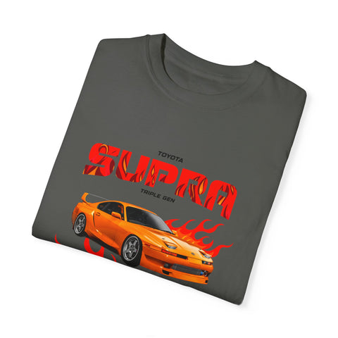 Toyota Supra Vintage Graphic T-Shirt - Perfect for Car Enthusiasts
