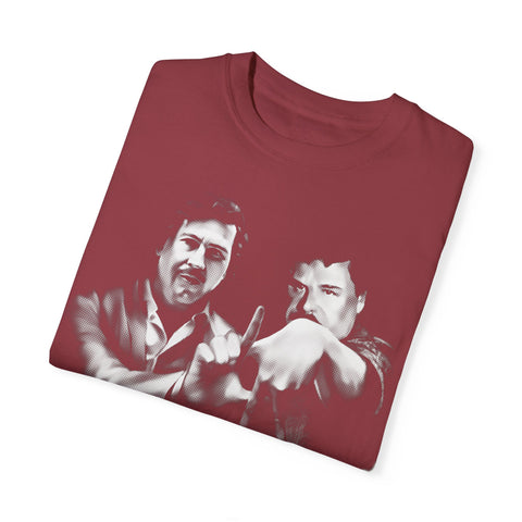 Unisex Garment-Dyed T-Shirt - Vintage Latino Graphic Tee