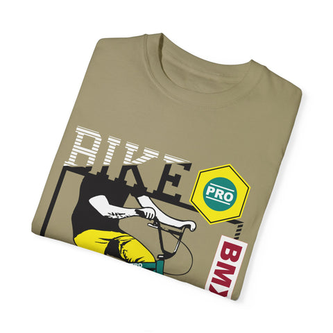 BMX Pro Unisex Garment-Dyed T-shirt - Perfect for Cycling Enthusiasts
