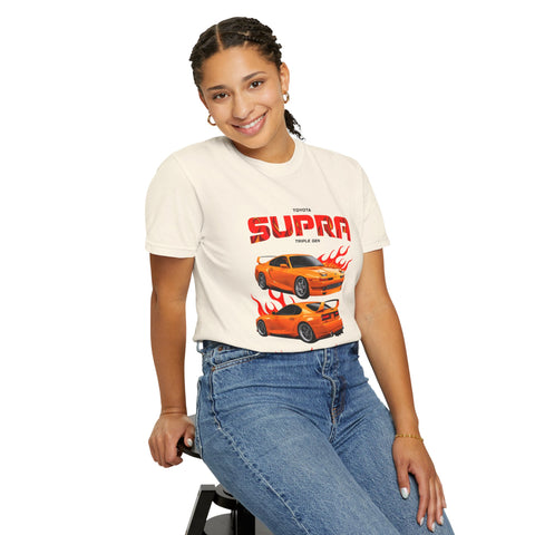 Toyota Supra Vintage Graphic T-Shirt - Perfect for Car Enthusiasts