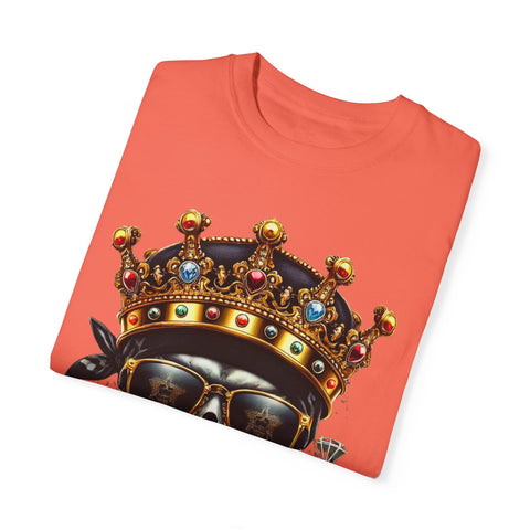 King Skull Graphic Unisex T-Shirt - Trendy Streetwear for Cool Casual Vibes