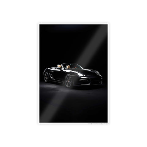 Sleek Sports Car Gloss Poster - Elegant Wall Art for Car Enthusiasts