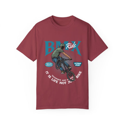 BMX Bold & Brave Unisex T-Shirt - Perfect for Cycling Enthusiasts