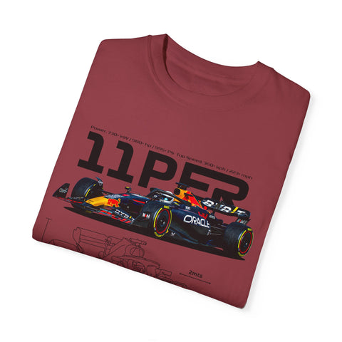 Formula Racing Unisex Garment-Dyed T-Shirt - 11PER Design
