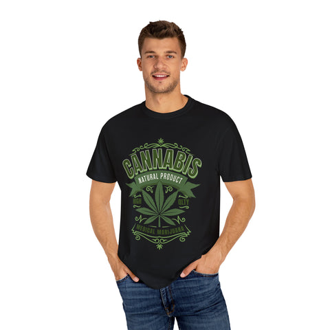 Unisex Cannabis T-Shirt - Natural Product Design