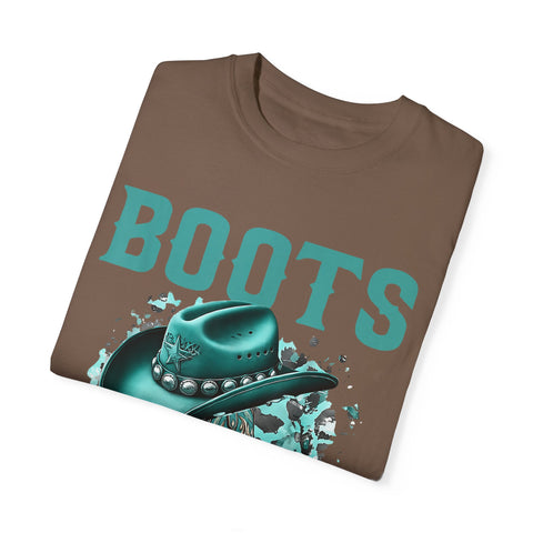 Cowboy Boots Graphic T-Shirt for Western Fashion Lovers