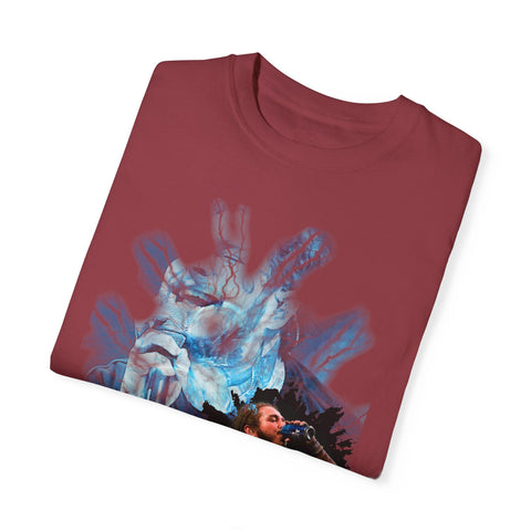 Post Malone Unisex Garment-Dyed T-Shirt - Trendy Music Apparel