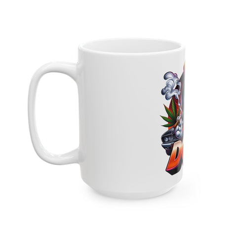 Dope Graphic Ceramic Mug - Cool Gift for Rebels & Original Thinkers