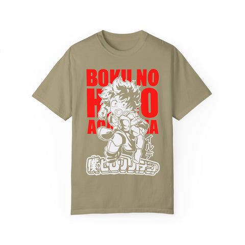 Boku No Hero Academia Unisex Garment-Dyed T-Shirt
