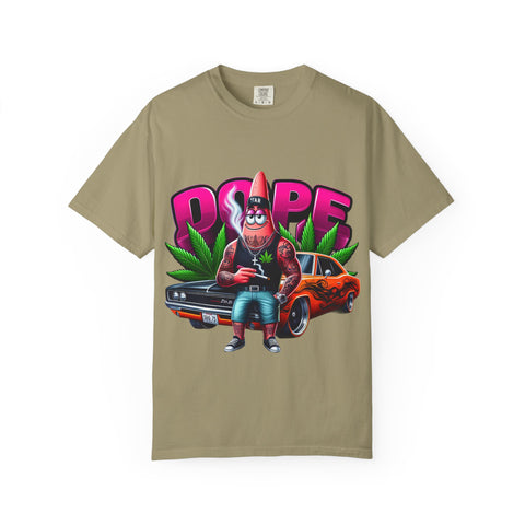 Cool Graffiti T-Shirt - 'DOPE' Graphic Design for Streetwear Lovers