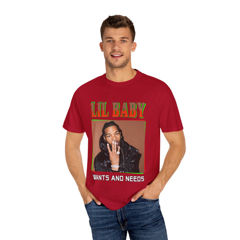 Unisex Lil Baby Graphic T-Shirt - Wants and Needs Collection