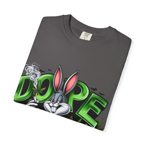 Cool Cartoon Bunny Graphic T-Shirt - DOPE Vintage Style