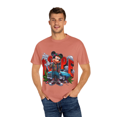 Dope Mickey Mouse Unisex Garment-Dyed T-shirt