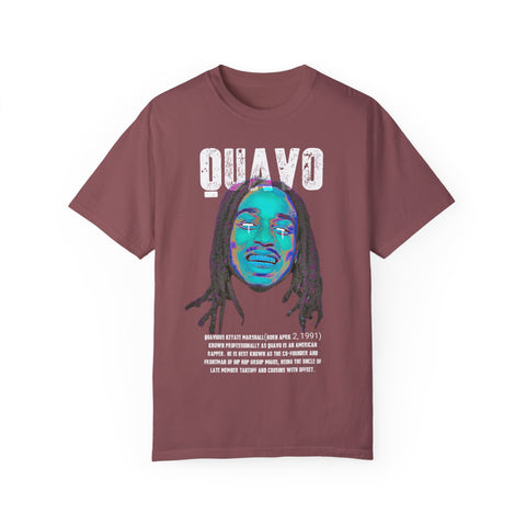 Unisex Garment-Dyed T-Shirt - Quavo Tribute Tee