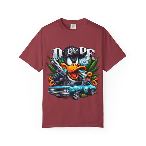Dope Vibe Unisex Garment-Dyed T-Shirt - Cool Streetwear with Funky Graphic