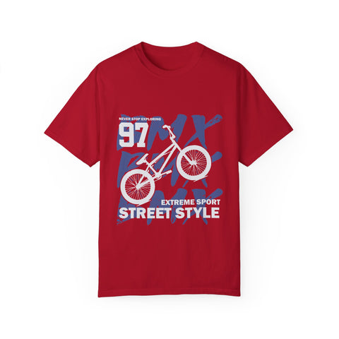 Extreme Sport Street Style T-Shirt - Unisex Garment-Dyed Tee