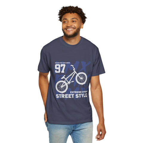 Extreme Sport Street Style T-Shirt - Unisex Garment-Dyed Tee