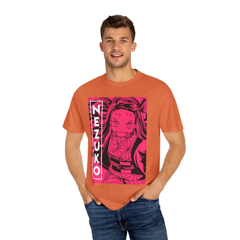 Nezuko Anime T-Shirt - Unisex Garment-Dyed Tee
