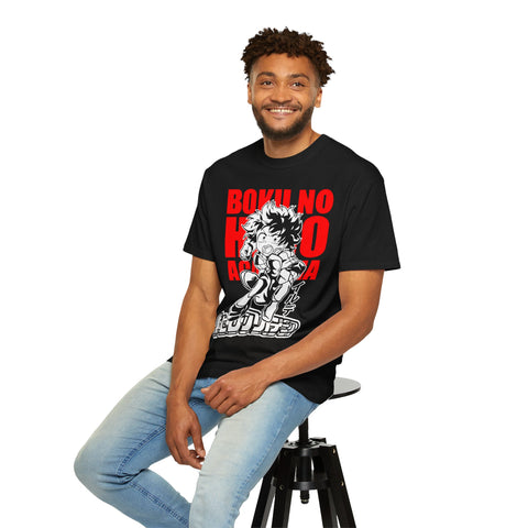 Boku No Hero Academia Unisex Garment-Dyed T-Shirt