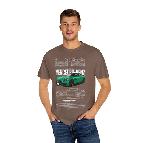 Mercedes-Benz Illustrated Unisex T-Shirt - Car Enthusiast Design
