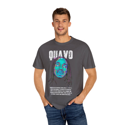 Unisex Garment-Dyed T-Shirt - Quavo Tribute Tee