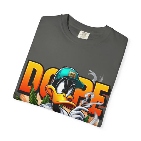 Dope Duck Graphic Unisex T-Shirt – Cool Casual Wear for Car Lovers & Street Style Enthusiasts