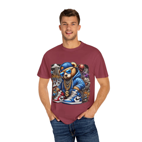 Street Art Bear Graphic T-Shirt - Cool Unisex Tee for Trendsetters