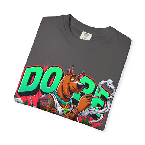Dope Scooby-Doo Unisex T-Shirt - Vintage Car Design