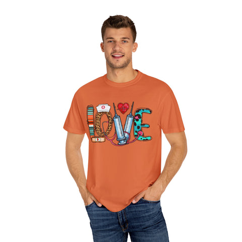 Colorful Love Graphic Unisex T-Shirt