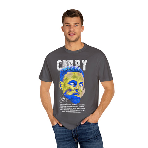 Unisex Garment-Dyed T-Shirt - Stylish Tribute to Curry | Perfect for Basketball Fans