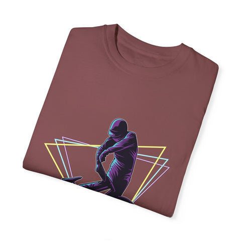 Unisex Freestyle Cycling T-Shirt - Retro Bike Art Tee