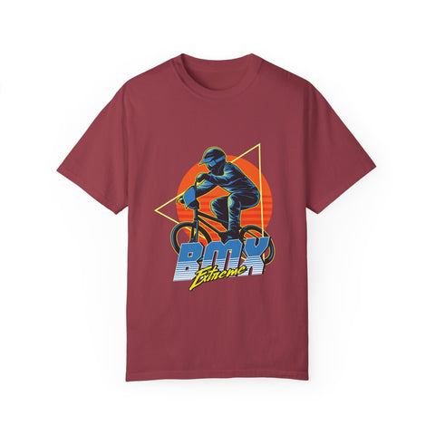 BMX Adventure Unisex Garment-Dyed T-Shirt