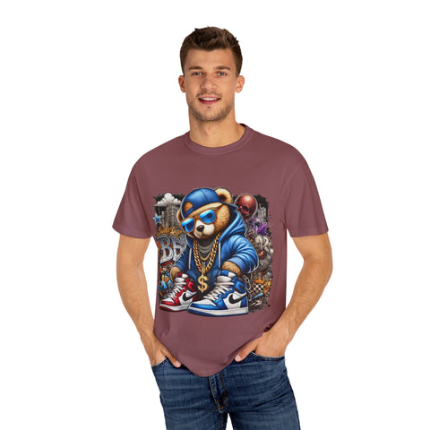 Street Art Bear Graphic T-Shirt - Cool Unisex Tee for Trendsetters