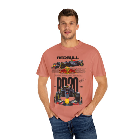Red Bull Racing T-Shirt - Unisex Garment-Dyed Tee for F1 Fans