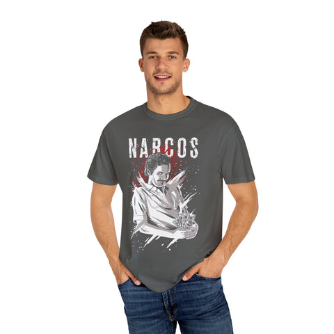 Narcos-Themed Unisex Garment-Dyed T-Shirt for Fans