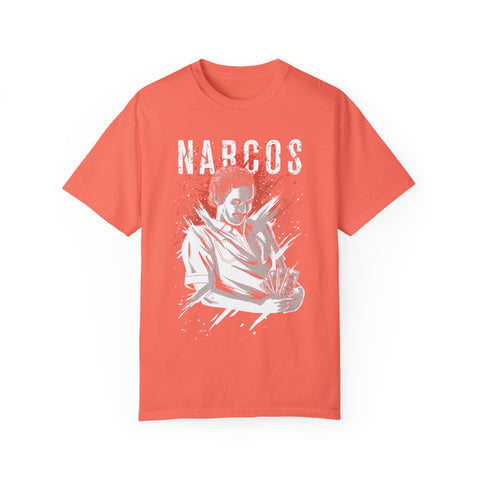 Narcos-Themed Unisex Garment-Dyed T-Shirt for Fans