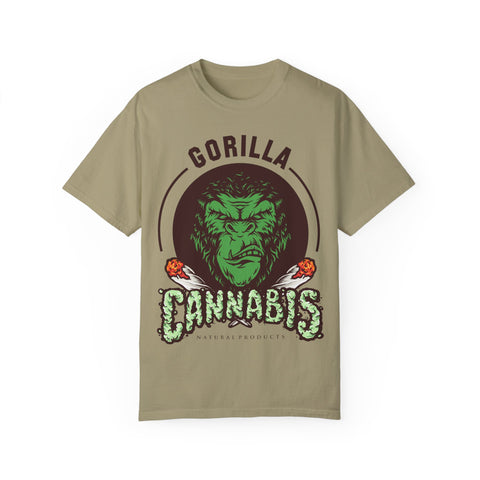 Gorilla Cannabis Unisex T-Shirt - Bold Graphic Tee for Nature Lovers
