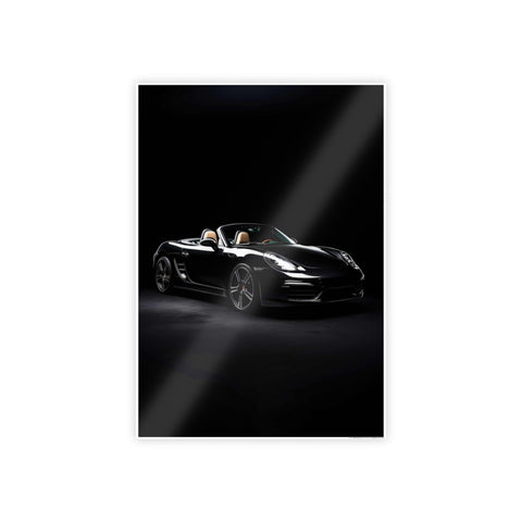 Sleek Sports Car Gloss Poster - Elegant Wall Art for Car Enthusiasts