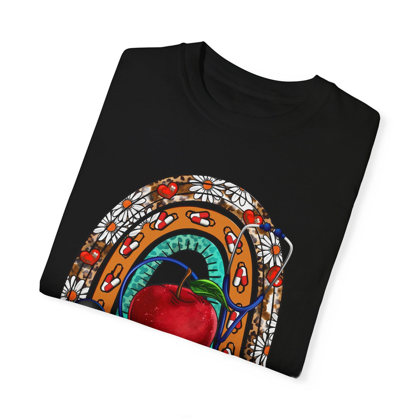 Colorful Nurse Rainbow T-Shirt – Perfect Gift for Healthcare Heroes
