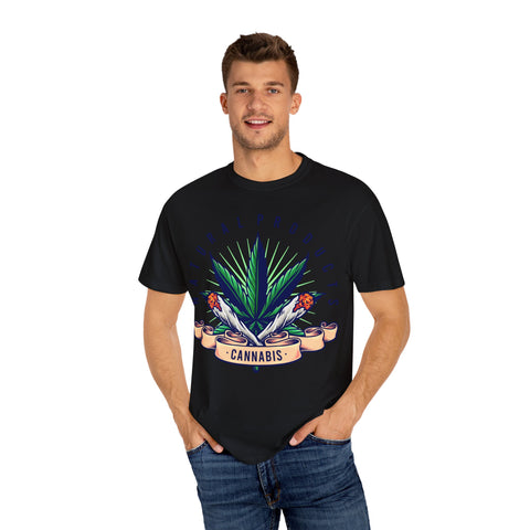 Cannabis Natural Products T-Shirt - Unisex Garment-Dyed Tee for Eco-Conscious Individuals