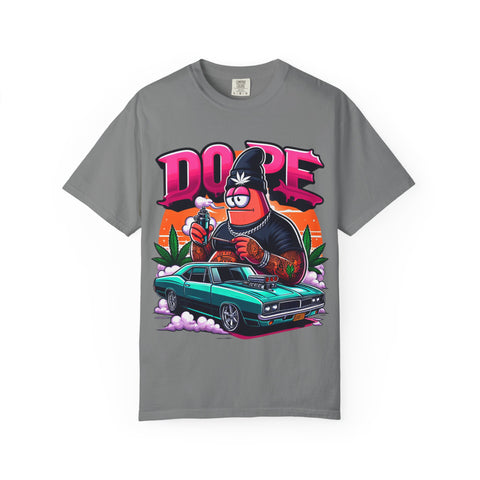 Cool Graphic T-Shirt - 'Dope' Vintage Cartoon Design