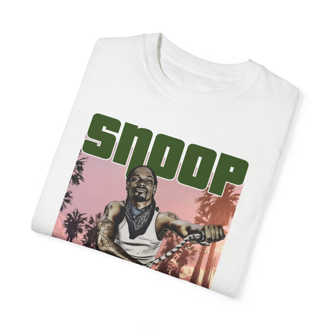 Snoop Dogg Graphic T-Shirt - Retro Grand Theft Auto Design