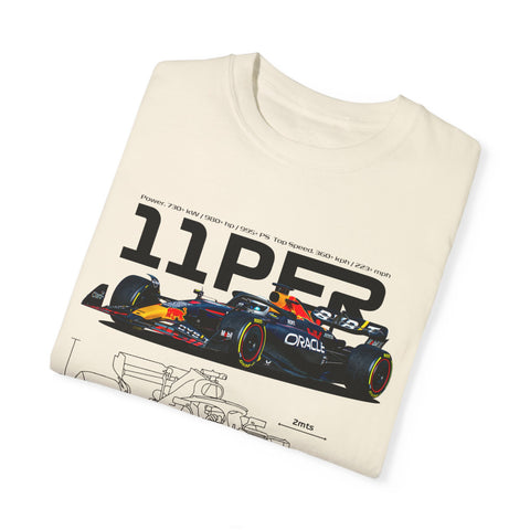 Formula Racing Unisex Garment-Dyed T-Shirt - 11PER Design