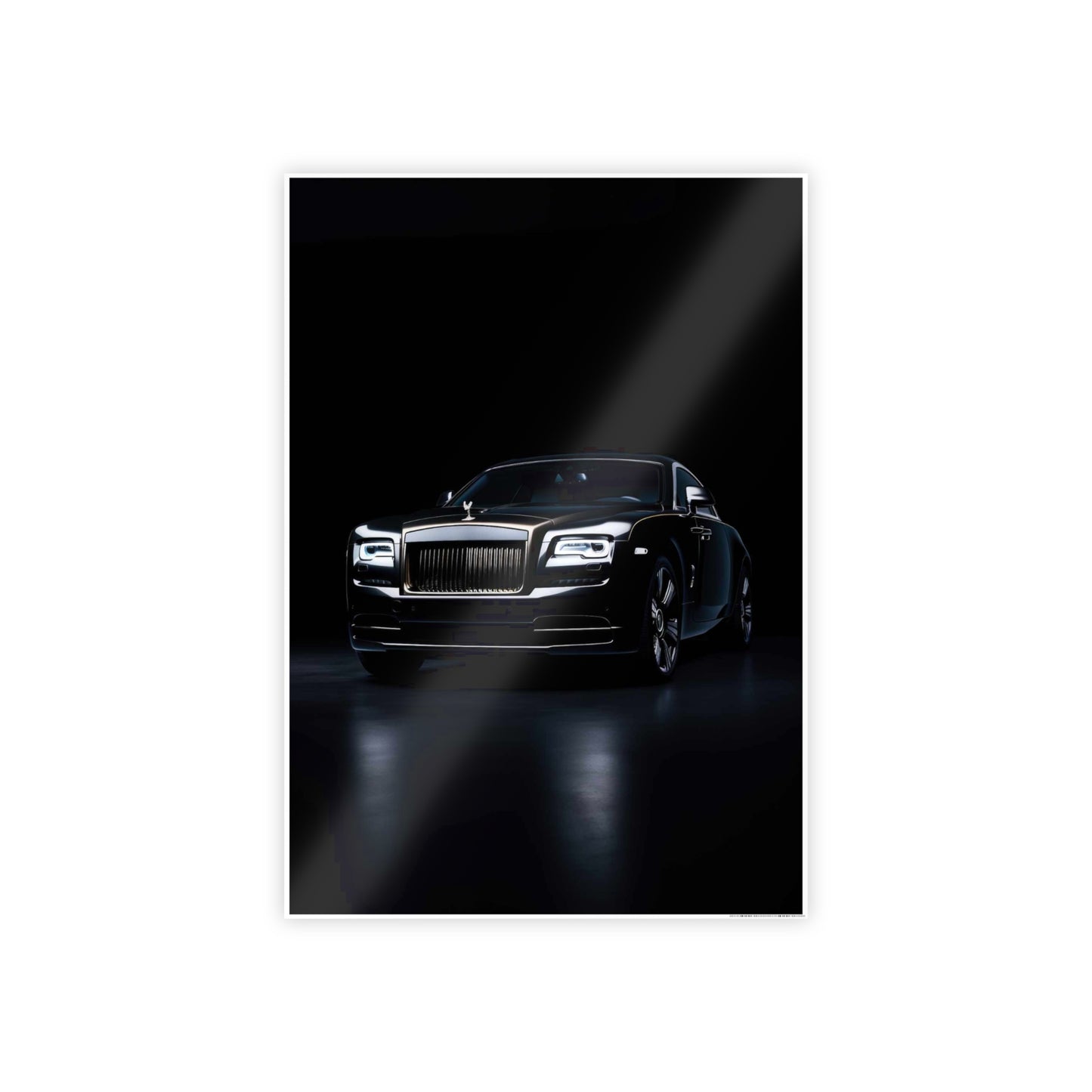 Sleek Car Gloss Poster for Automotive Enthusiasts | Luxury Vehicle Decor