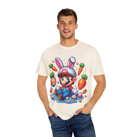 Cute Easter Character Unisex Garment-Dyed T-Shirt