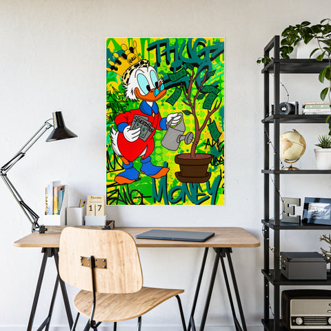 Thug Life Money Gloss Poster – Vibrant Wall Art for Fun Spaces