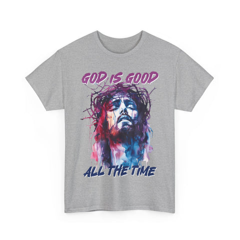 God is Good Unisex Heavy Cotton Tee - Inspirational Christian T-Shirt